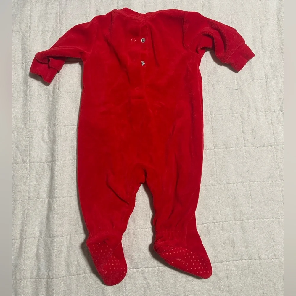 Disney baby Christmas pajamas size 3-6 months